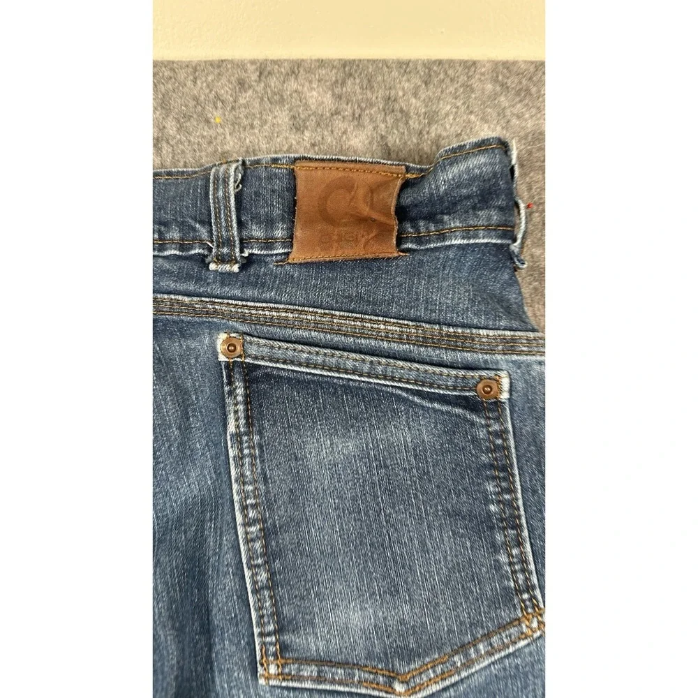 Origin Maine Factory Style Denim Jean Legit Fit Sz 30x30 Stretch Made In USA